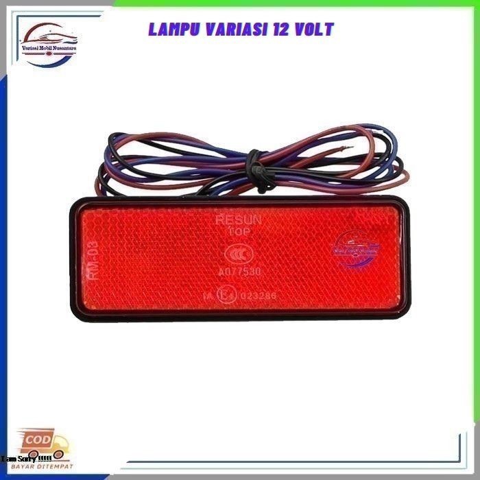 Lampu Led Variasi Stop Rem Samping Belakang Variasi Mobil Truk 12 Volt