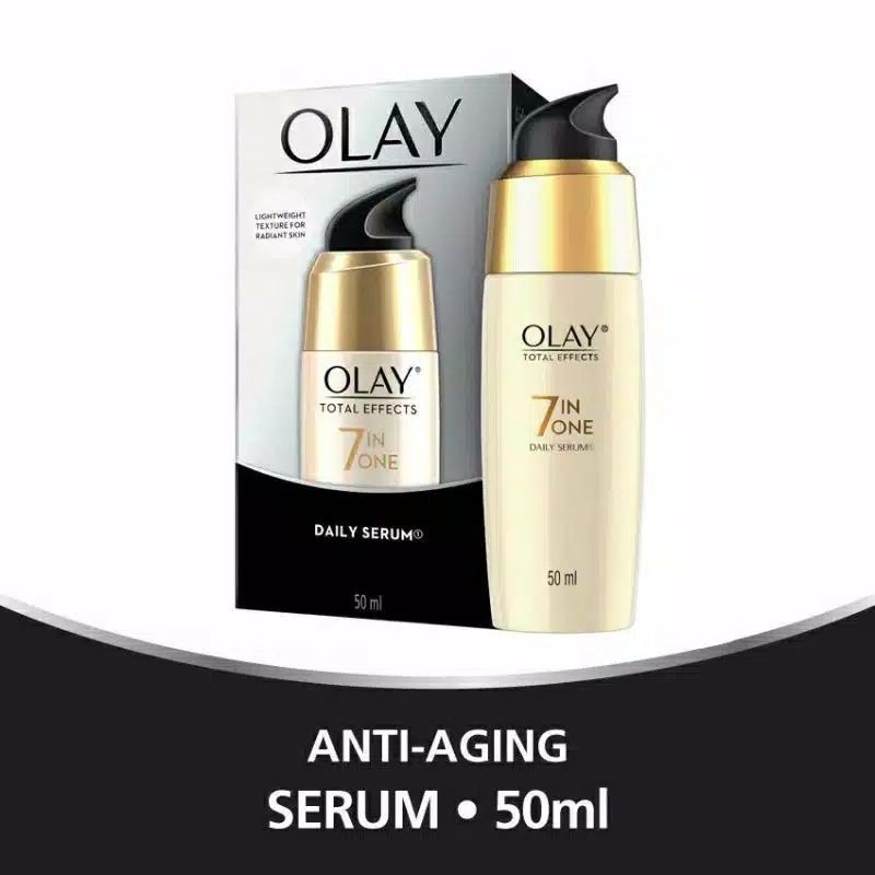 OLAY Total Effects 7 in 1 Anti Aging Pelembab Night / Day Cream SPF15 50g