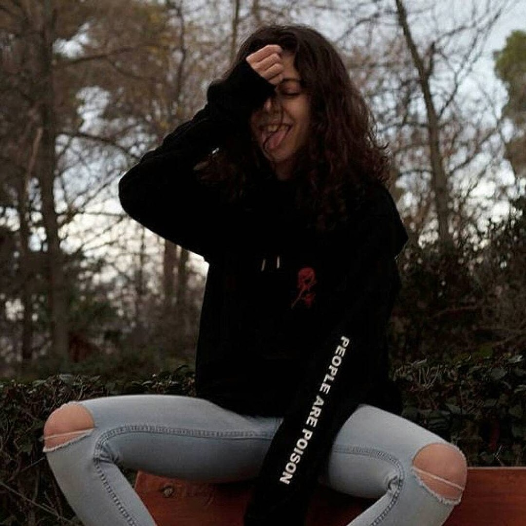 HOODIE JUMPER (People are poison)