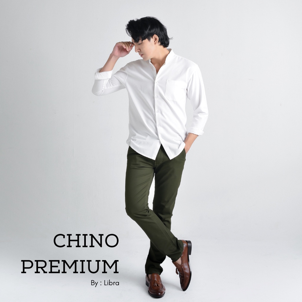 BRA Celana Chino Panjang Pria  Premium