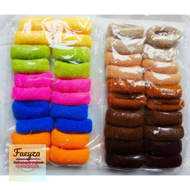 Ikat rambut halus grosir isi 20 pcs