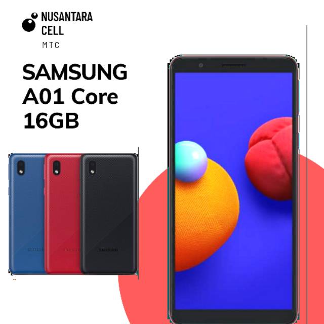 SAMSUNG A01 CORE (1/16GB) - Garansi Resmi | Shopee Indonesia