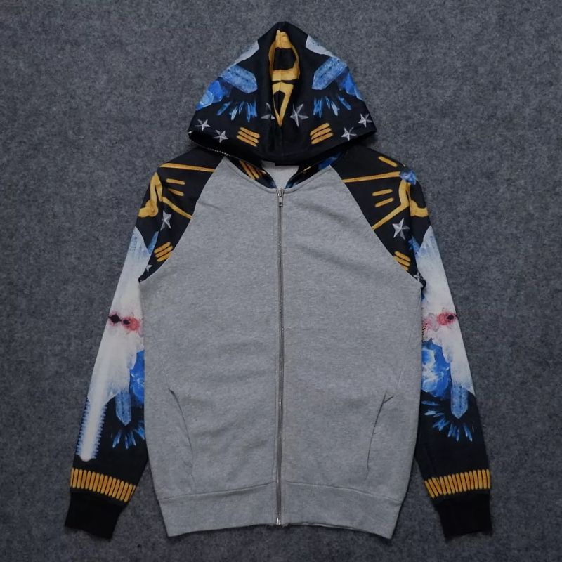 ZIPPER HOODIE ZARA MAN SECOND ORIGINAL