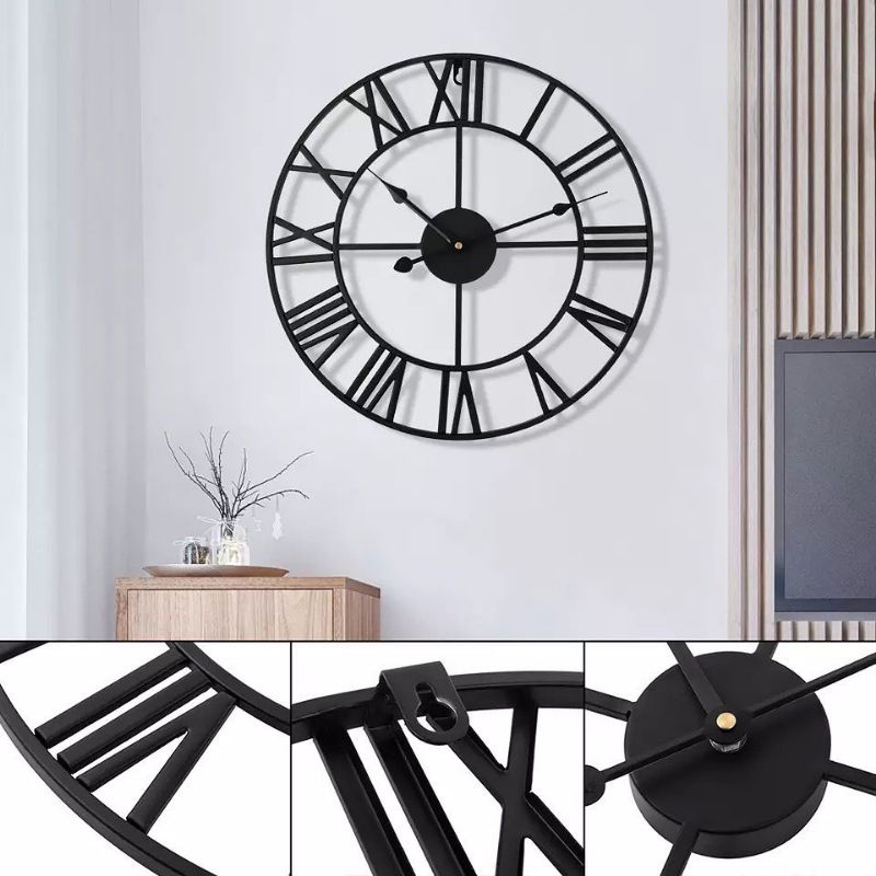 jam industrial , jam cantik , jam dinding , jam keren