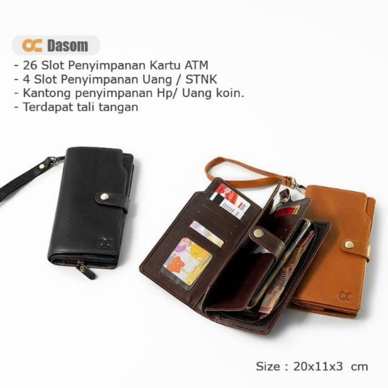 Dompet Kulit Asli Odon Cibaduyut UNISEX D001