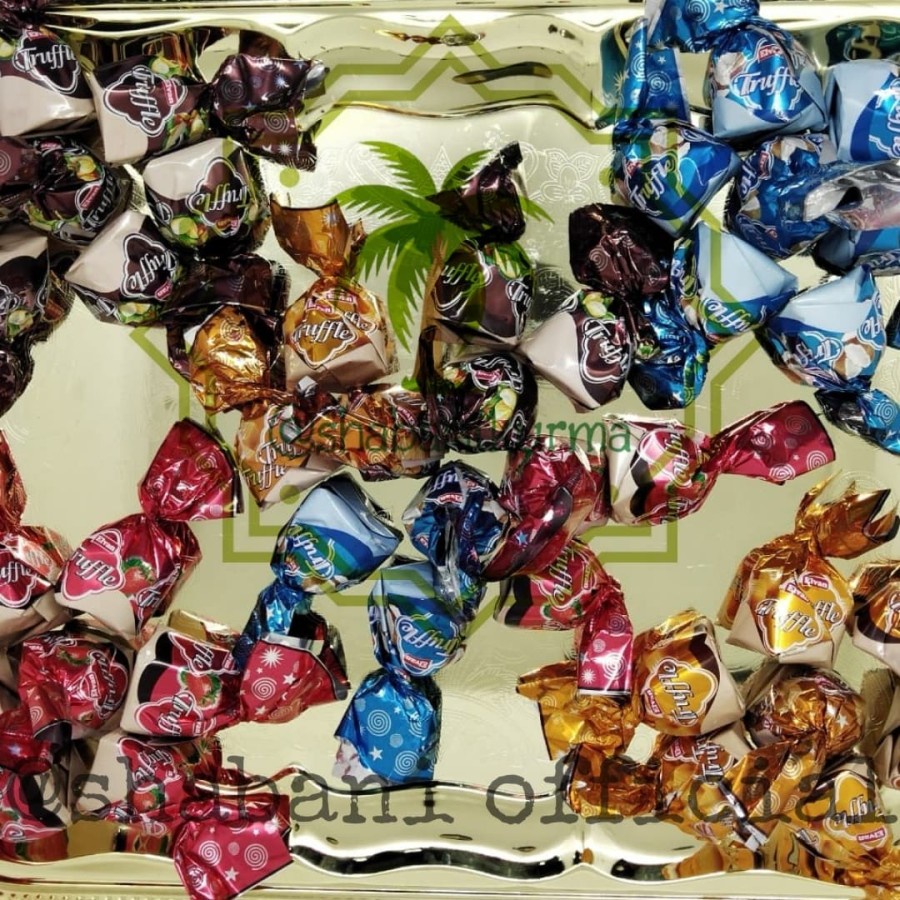 

Coklat Truffle Mix 500gr / Coklat arab mix Rasa / oleh haji umroh
