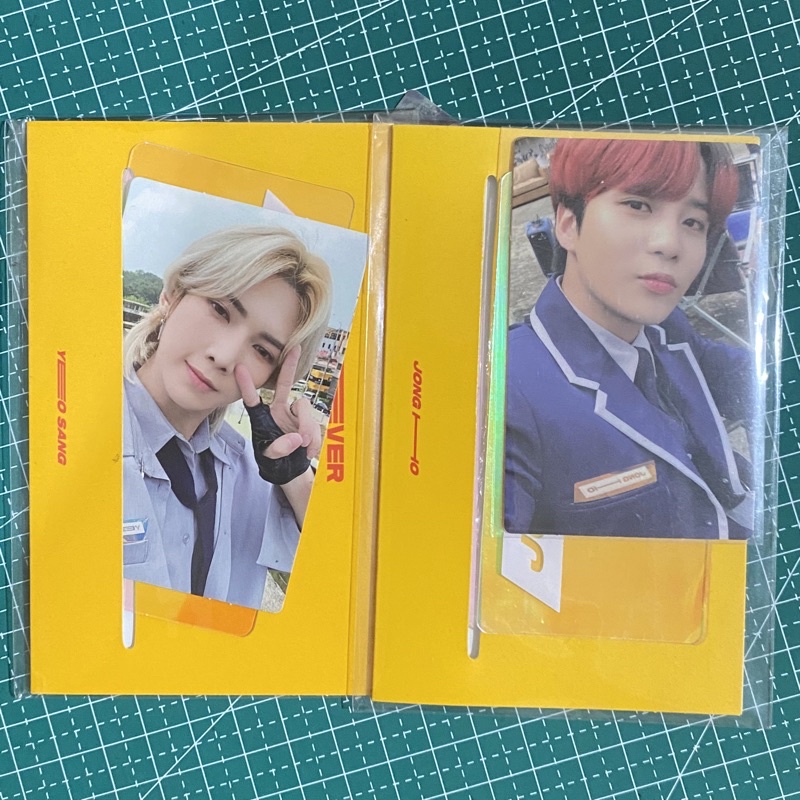 ATEEZ - NAMETAG MERCH PHOTOCARD YEOSANG & JONGHO PC SET