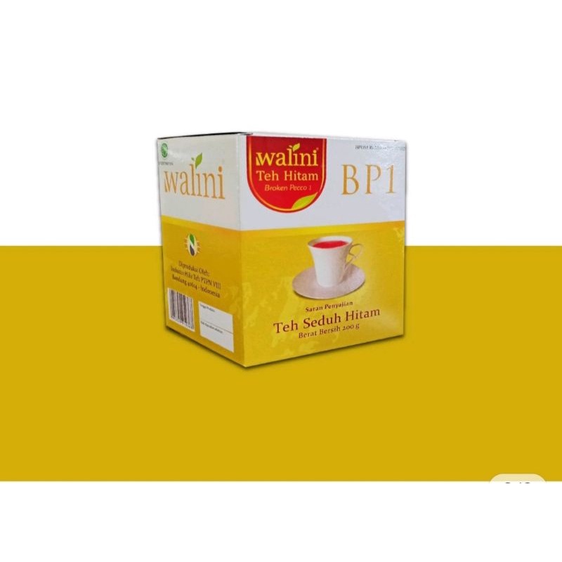 TEH WALINI BP1 PEKOE BUBUK 200GR BOOSTER ASI TEH PELANGSING PELUNTUR LEMAK ASAM URAT DETOX SUPLEMEN 