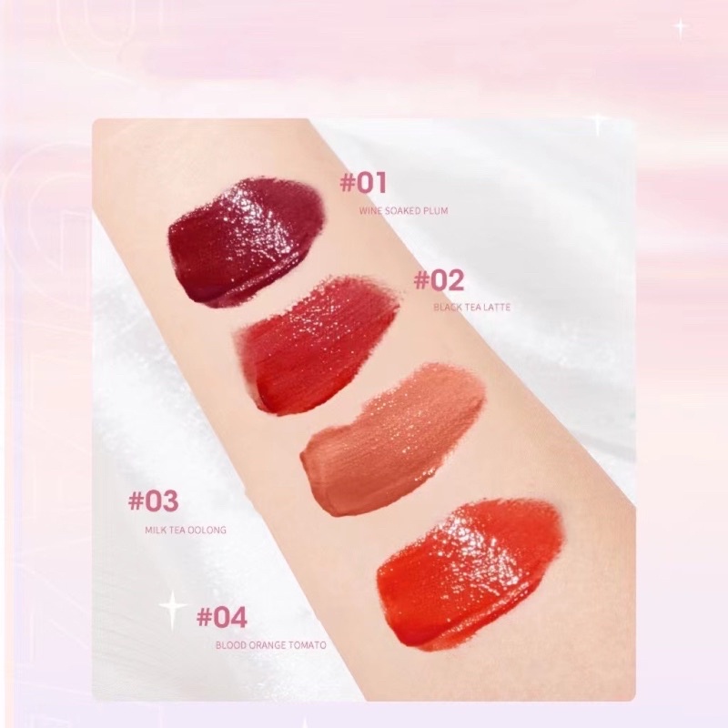 Korean Lip Skyvii Glaze - Lip Glaze Tahan Lama