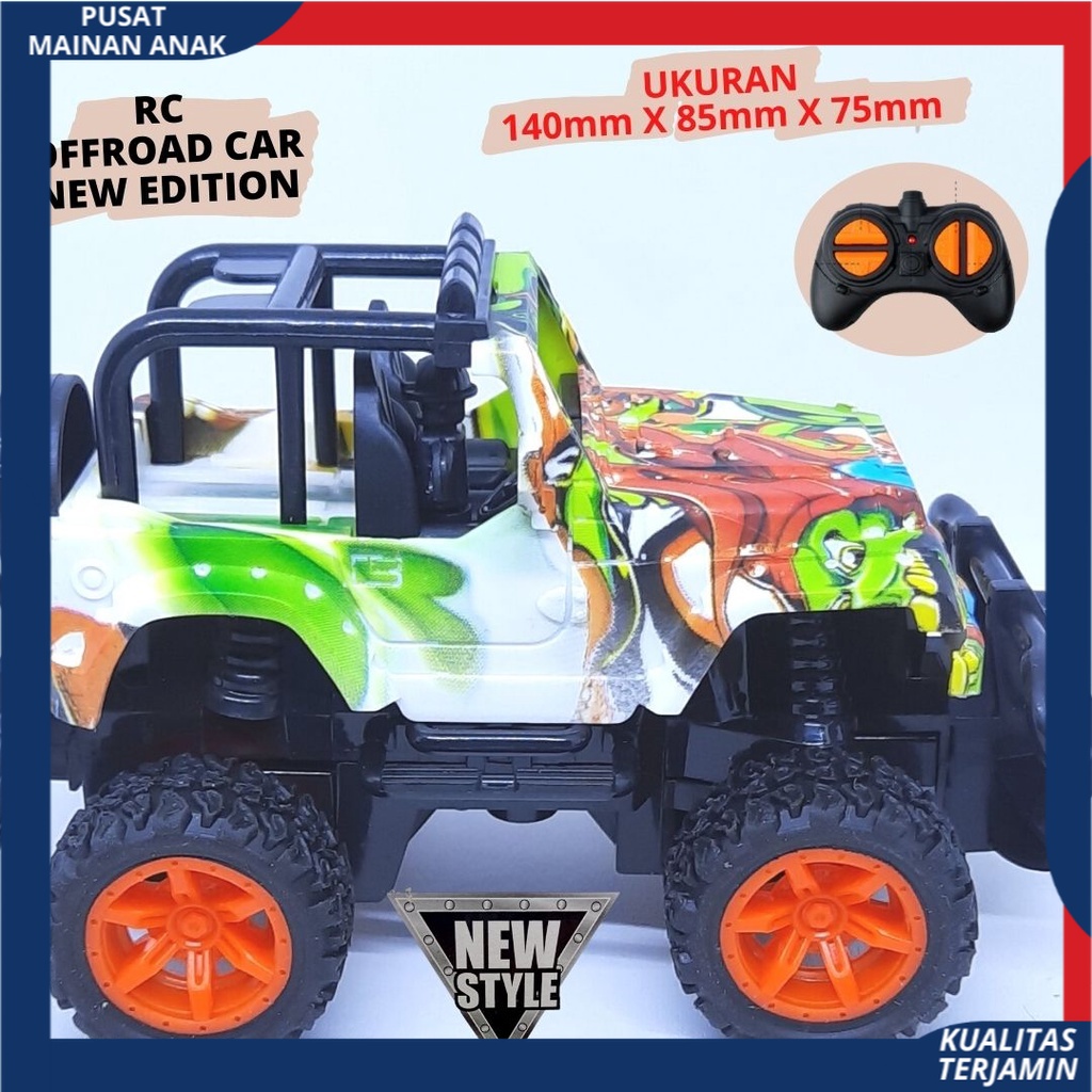 Mainan Mobil Mobilan Remote Control Offroad New Versi RC Car Remot kontrol Off Road Pusat Mainan Anak