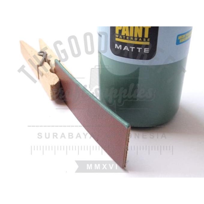 

$$$$] Leather Edge Paint Doff Matte Cat Pinggiran Kulit GreenViridian Hijau