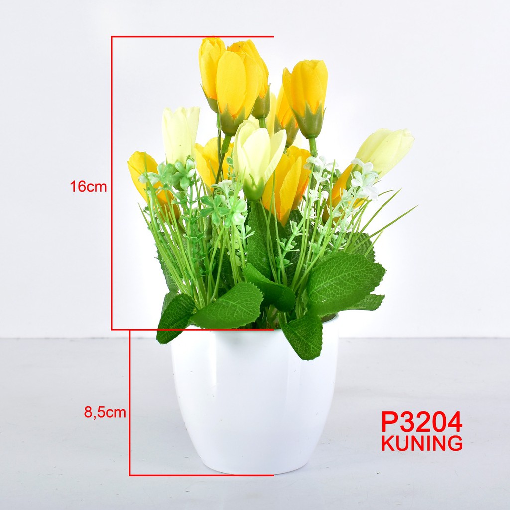 COD / TF11 P3204 ( 1 KILO  MUAT 17PCS )TANAMAN  BUNGA HIAS DEKORASI RUANGAN BUNGA PLASTIK HIAS-2