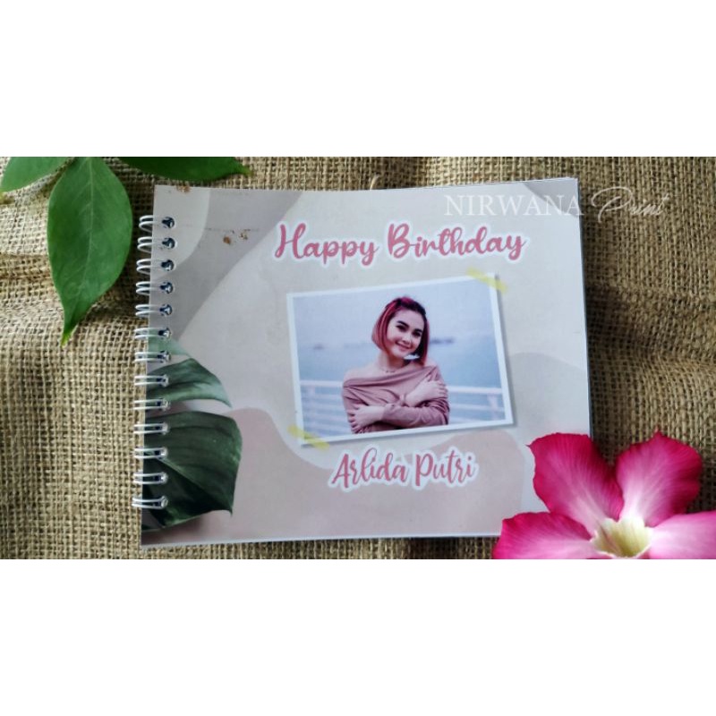 Album Foto Custom Photobook Kado Ulang Tahun Anniv Graduation