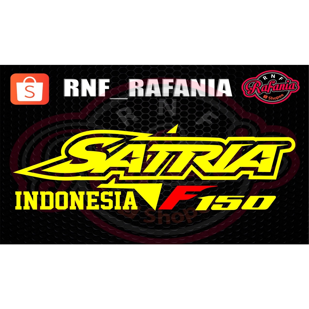 STICKER SATRIA F FU 150 LOGO SATRIA CUTTING STIKER