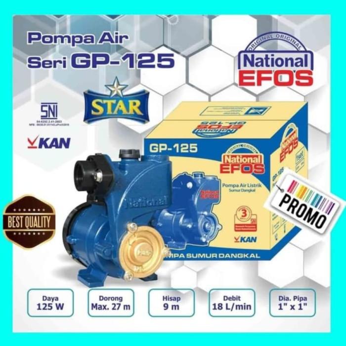 Mesin pompa air NASIONAL 125 pendorong wasser sanyo Shimizu PS 128