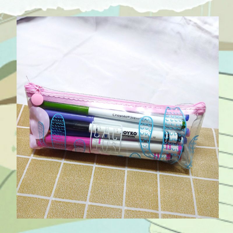 

Tempat Pensil Bening