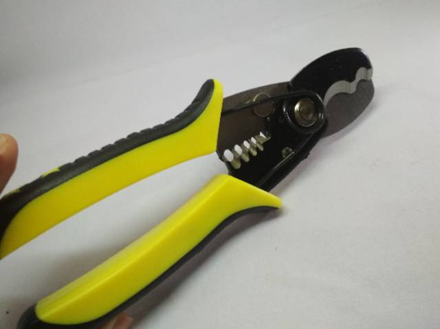 Tang Khusus Pemotong Potong Kupas Pengupas Kabel Crimpling Stripping Pliers