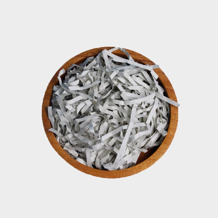 

Kertas Serut / Cacah Light Gray Shredded Paper Gift Hampers Craft Box