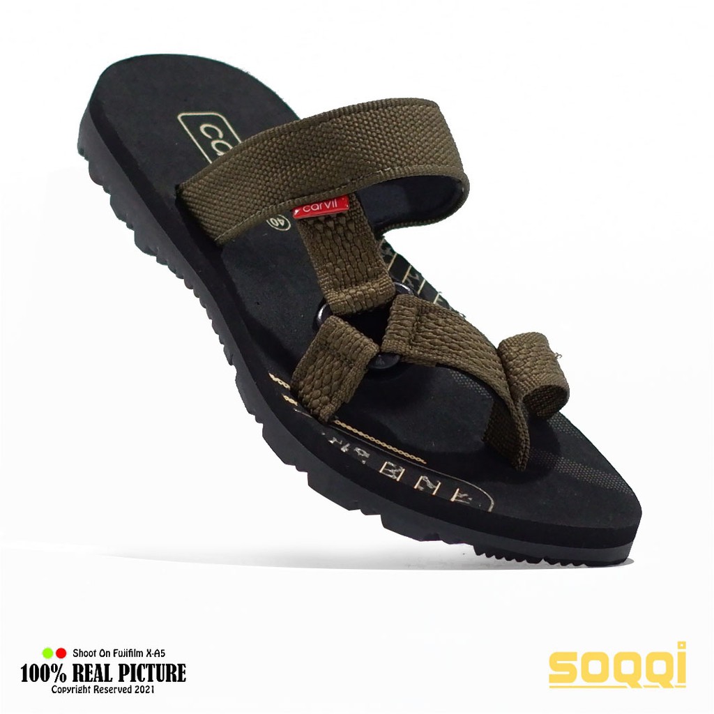 Sendal pria selop casual original sandal slop jempol cowok laki laki dewasa branded terbaru keren gunung Carvil Spextra 05 03 01 - spextras 06 sedang promo bisa cod 38-43