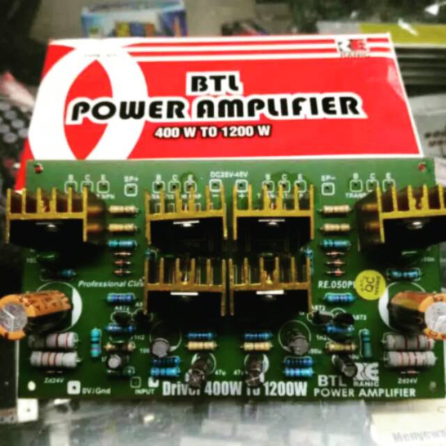 Kit Driver Power Amplifier BTL 400W