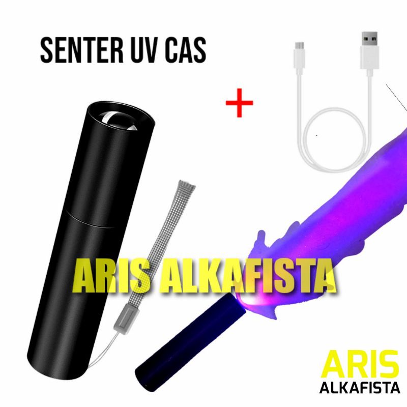 Senter UV Bisa di Cas Untuk Metal JIG