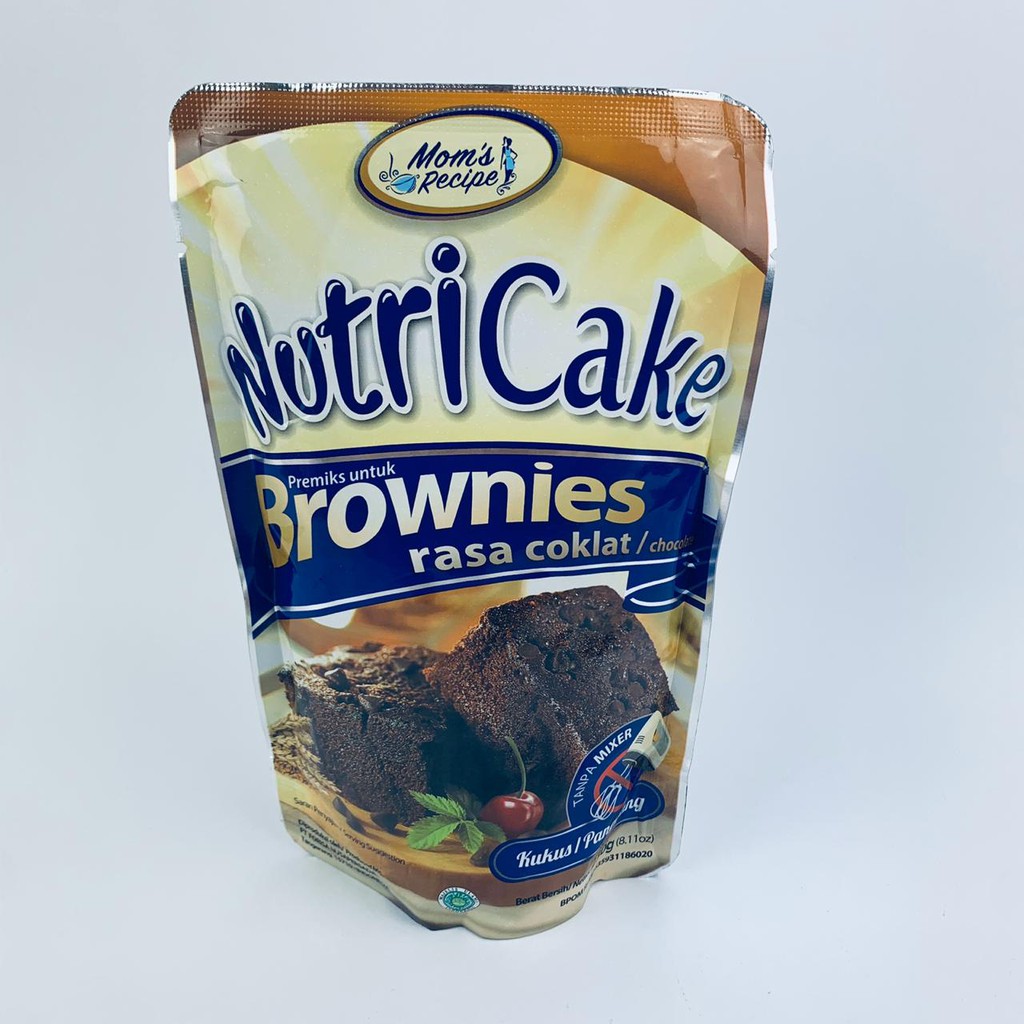 NUTRICAKE BROWNIES KUKUS PANGGANG 230g