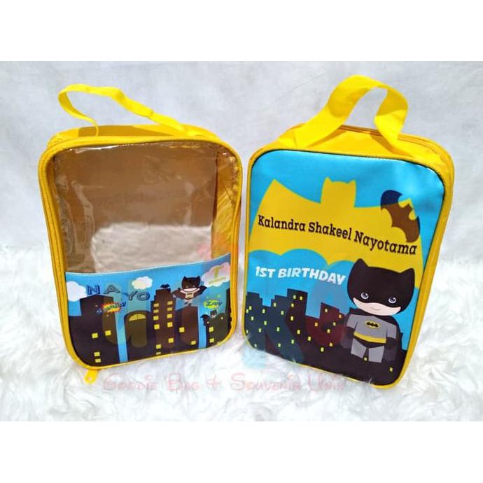 

Tas Tenteng 1/2 Mika Custom Souvenir Ulang Tahun Anak Unik Goodie Bag