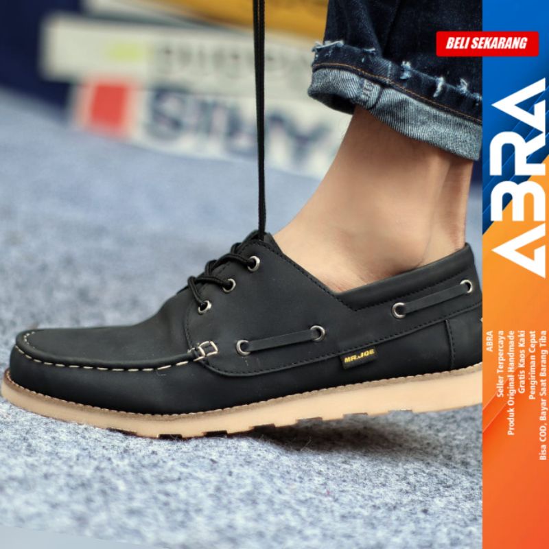 NERZON Sepatu Kasual Pria Sepatu Pria Casual Kulit Pu Cowo/Cowok