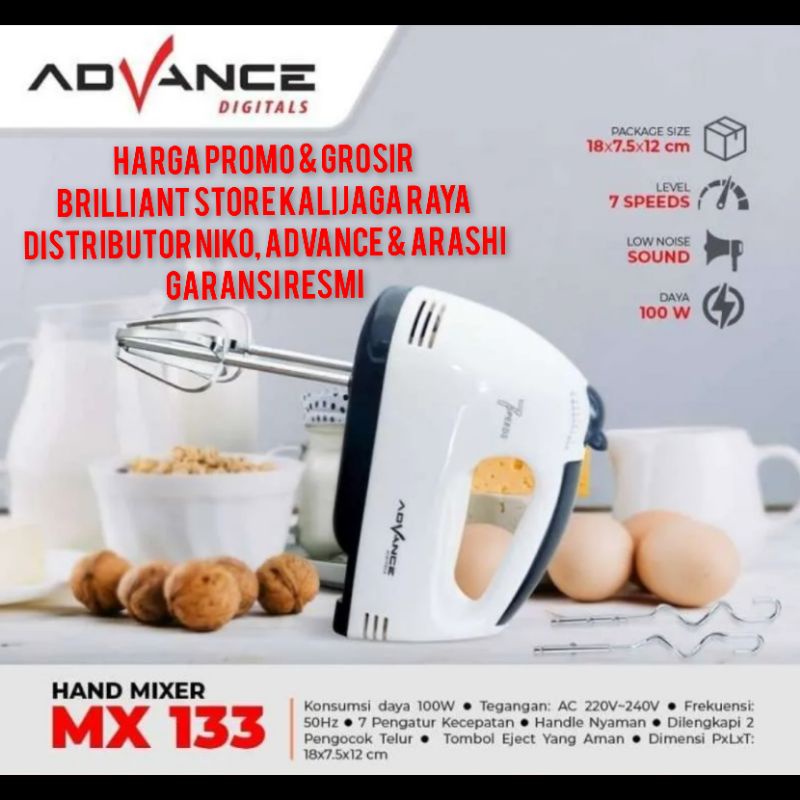 Hand mixer advance