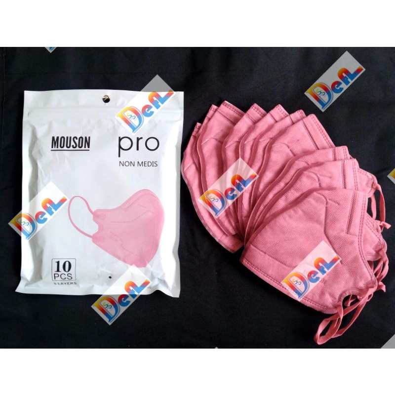 Masker Mouson KN95 Pro Original / Masker Murah / Masker Setara sensi / Masker KN95 Dr.ITC / Masker T