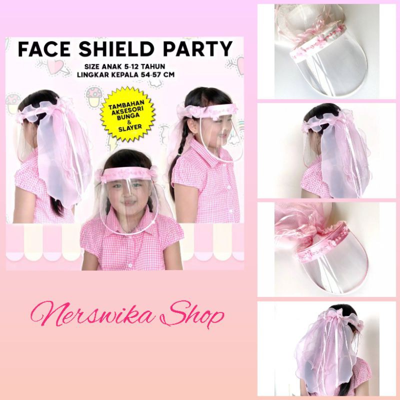 Face Shield Anak / Face Shield Party
