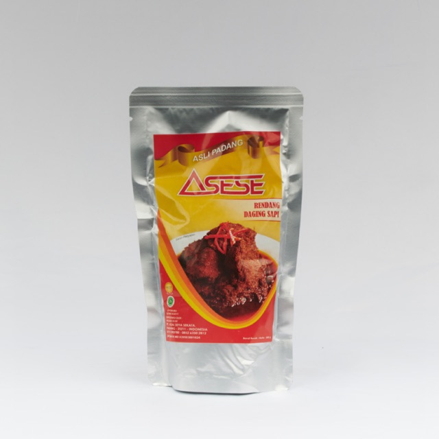 

Rendang Daging Sapi Basah Asese 500 gram