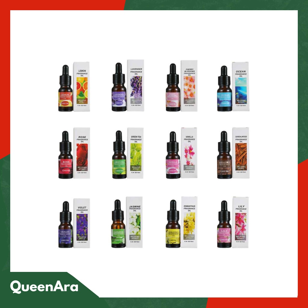 Taffware HUMI Essential Fragrance Oil Minyak Aromatherapy 10ml