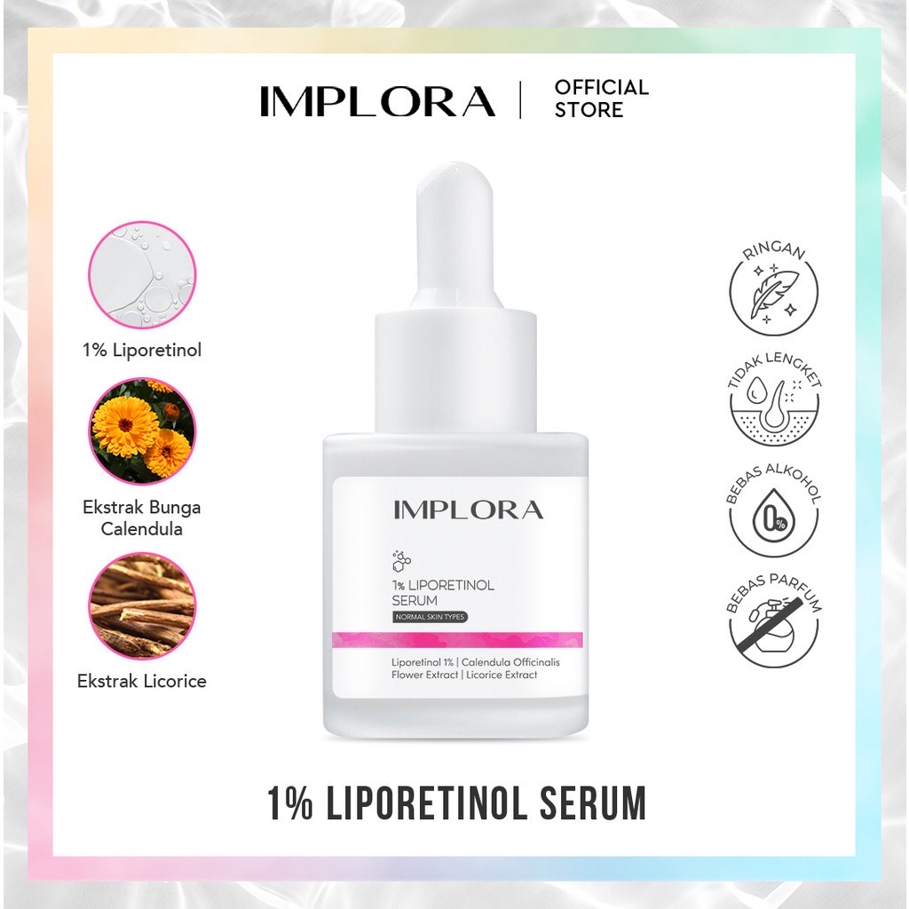 IMPLORA SERUM BAKUCHIOL &amp; LIPORETINOL 20ML