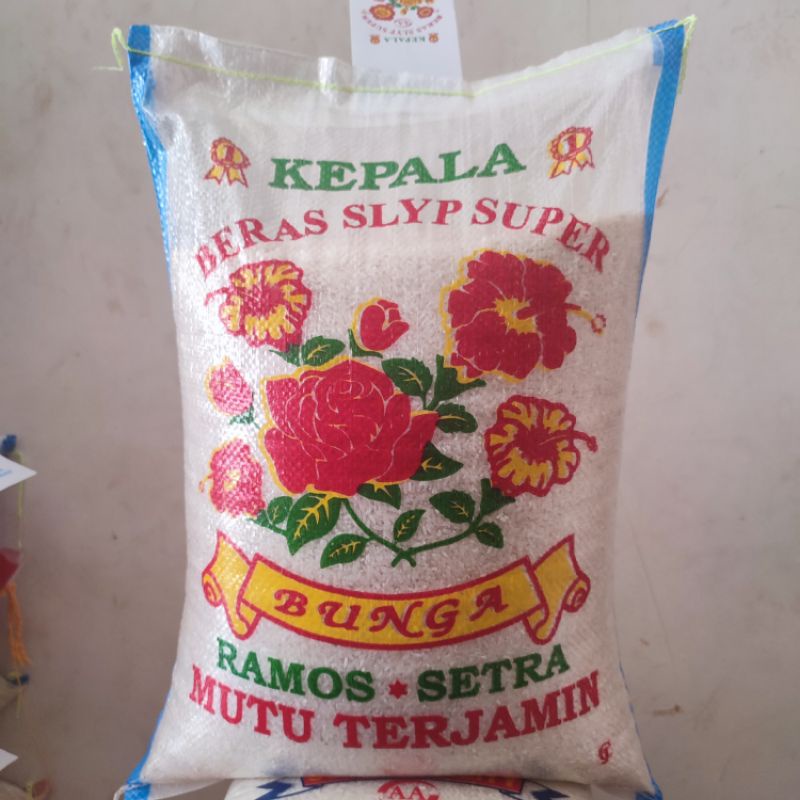 Beras CAP BUNGA 5 kg,10 kg,20 kg &amp; 25 Kg