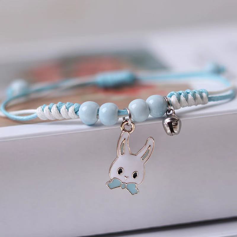 BRACELETS FASHION JEWELRY FOR WOMEN BUNNY BLUE