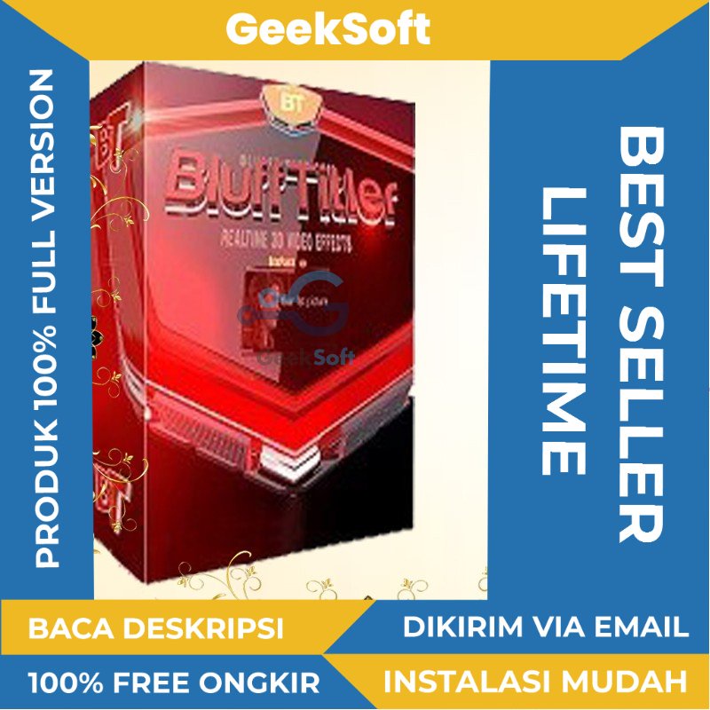 [FULL VERSION] BluffTitler Ultimate 2020 Software Pro Lifetime - Membuat animasi judul 3D menarik untuk video dan presentasi