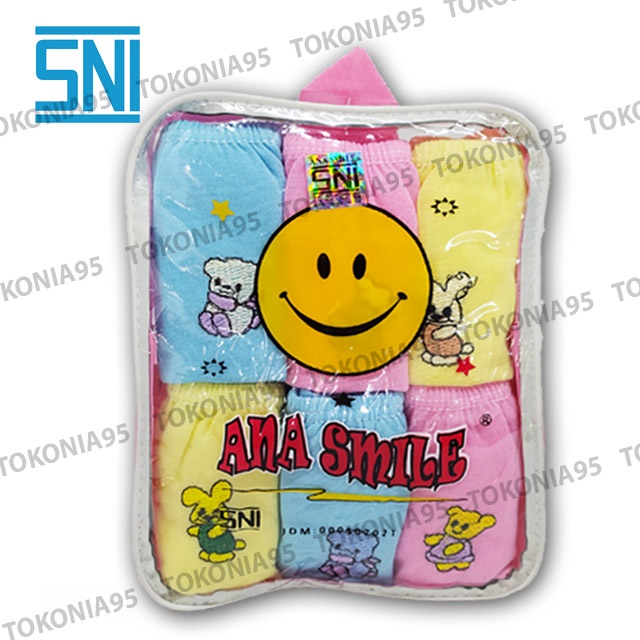 Celana Pop / Kodok Bayi Ana Smile Bag / Box 0 3 6 9 Bulan Kado Bayi Lucu Anasmile