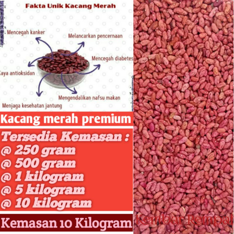 

KACANG MERAH KACANG JOGO 10 KG