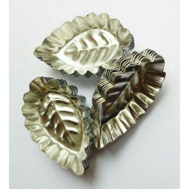 Cetakan kue nastar daun/nastar keranjang ukuran kecil isi 20 pic