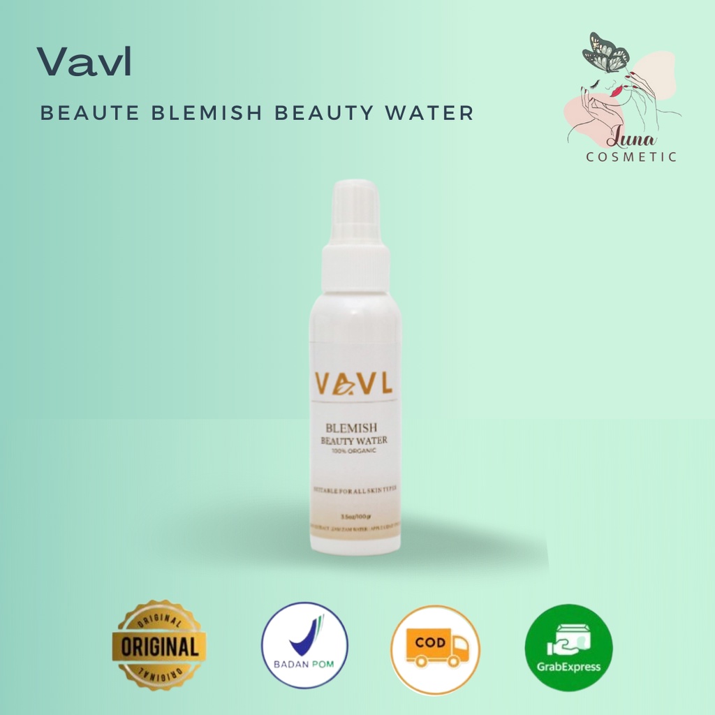 VAVL Beaute Blemish Beauty Water / Strong Beauty Water 100 mL by Vivalentine (Obat Jerawat Meradang)