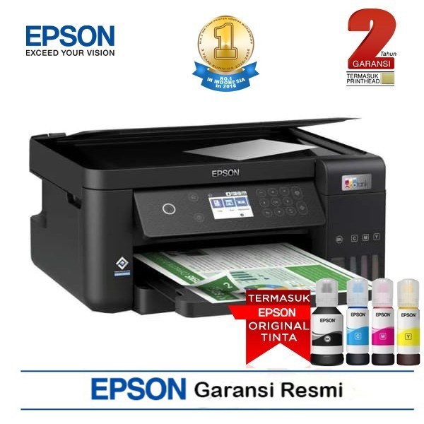 PRINTER EPSON L6260 / PRINTER EPSON L 6260 PENGGANTI L605 / L6160 MULTIFUNSI WIFI DUPLEX