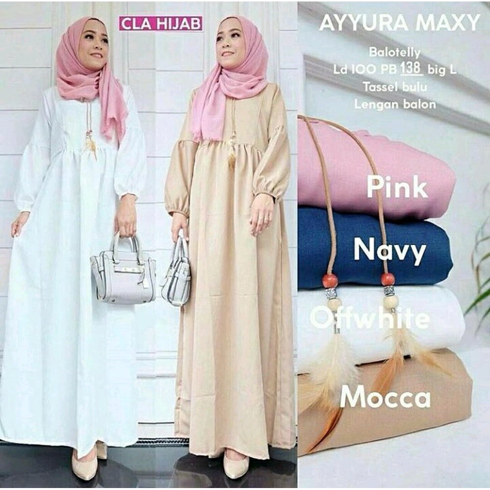 BIG SALE - AYURA MAXY - GAMIS LEBARAN