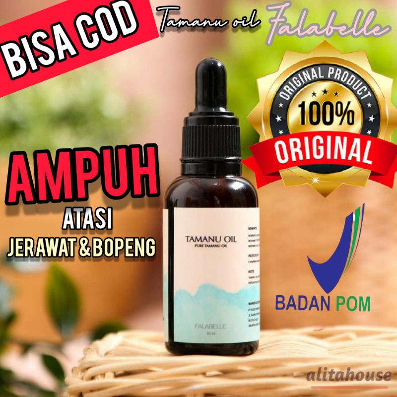 TAMANU OIL Falabelle BPOM 100% ORIGINAL Menghilangkan  