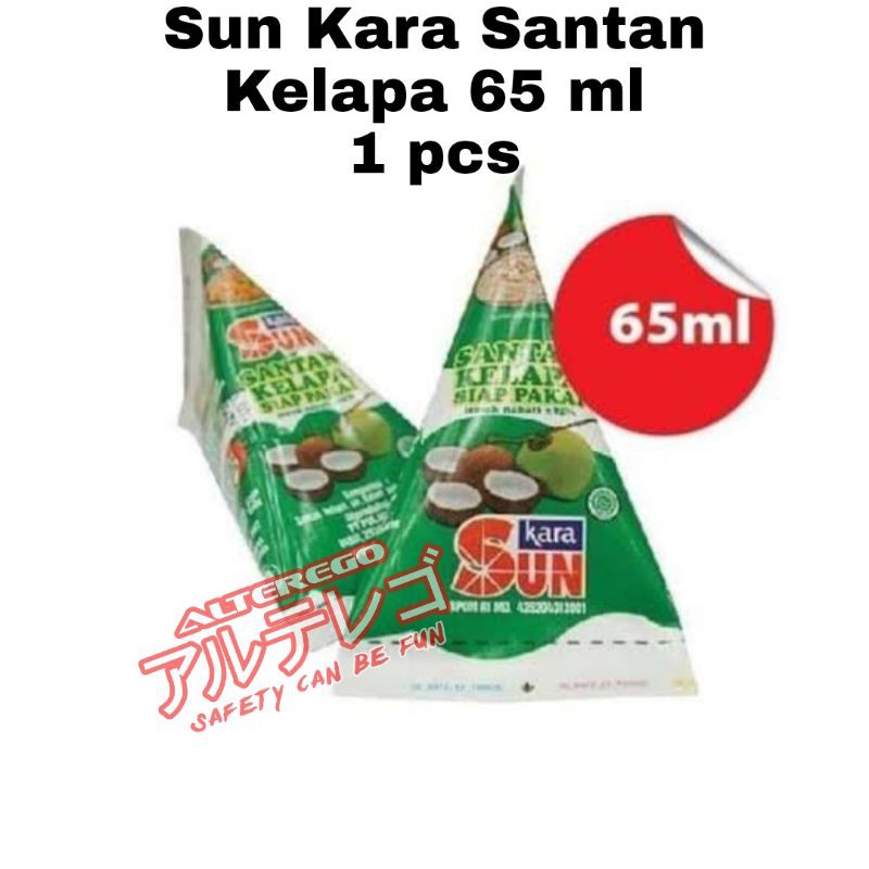 

Sun Kara Santan Kelapa 65 ml grosir