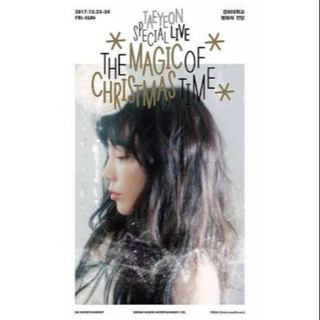(Ready Stock)Taeyeon- Special Live The Magic Of Christmas Time