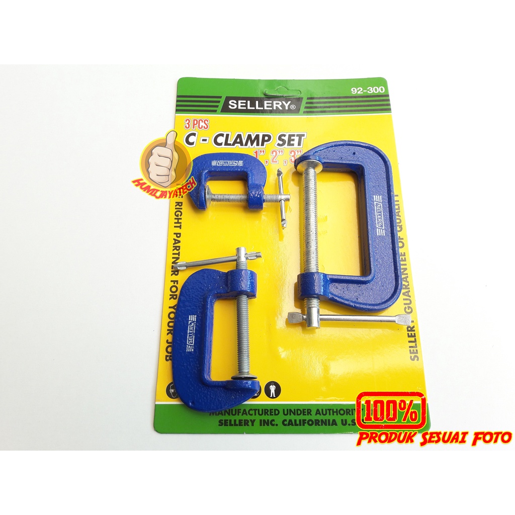 Clamp C Set Sellery / Clamp C Set / Catok C Set / Catok Set