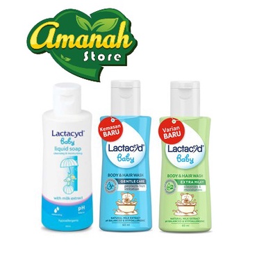 LACTACYD Baby Cleansing and Moisturizing Sabun Bayi 60ml