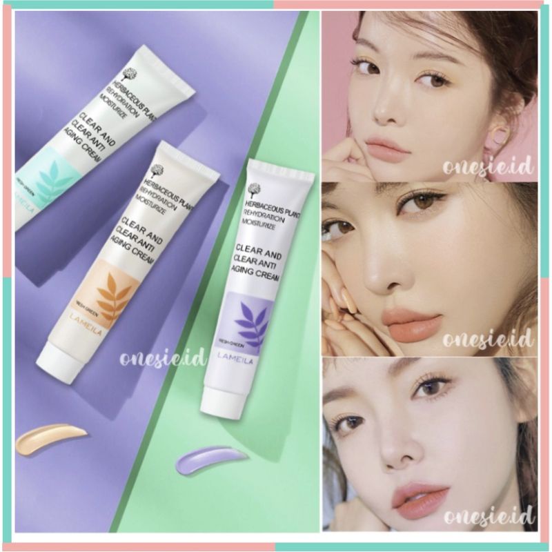 LAMEILA Nude Cream BB Krim Concealer CC Cream Wajah Clear Beautifying LA099