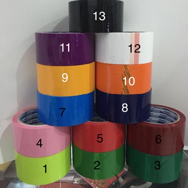 

Plakban Warna Warni